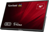 ViewSonic VA1650 16" USB-C Portable Monitor