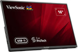 ViewSonic VA1650 16" USB-C Portable Monitor