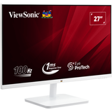 ViewSonic VA2732-MH-W white monitor front-right view