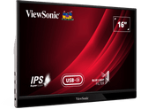 ViewSonic VG1655 16” USB-C Portable Business Monitor