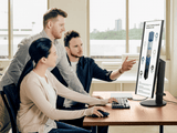 ViewSonic VG2409-MHU 24" Full HD USB-C Monitor with Dual Speakers