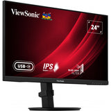 ViewSonic VG2409-MHU right front view