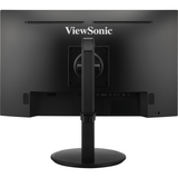 ViewSonic VG2409U-2 rear view with ports