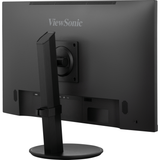 ViewSonic VG2709U-2K right rear view with ports