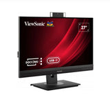 ViewSonic VG2756V-2K 27” QHD Webcam Docking Monitor with Built-in LED Fill Lights and Two-Way Noise-Reduction - SourceIT