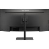 ViewSonic VG3419C-2 monitor rear ports view