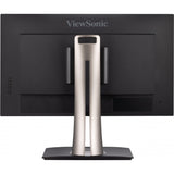 ViewSonic VP3256-4K monitor rear ports view