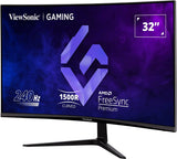 ViewSonic VX3219-PC-MHD 32" Full HD 165Hz Curved Gaming Monitor