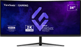 ViewSonic VX3418C-2K 34" UWQHD 180Hz Curved Gaming Monitor