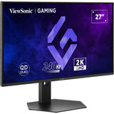 ViewSonic XG2738-2K-OLED 27" QD-OLED gaming monitor front-right view