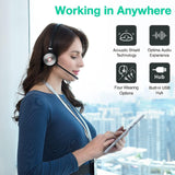 Yealink WH66 Dual UC Workstation DECT Wireless Headset (1308008)