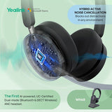 Yealink WH68 Stereo Teams Wireless Headset with DECT