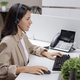 Yealink YHS34 Dual QD to RJ wired headset (1308023)