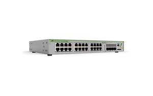 Allied Telesis 24 port Gigabit Ethernet Ports with 4 port Gigabit SFP Switch (AT-GS970M/28-30) - SourceIT