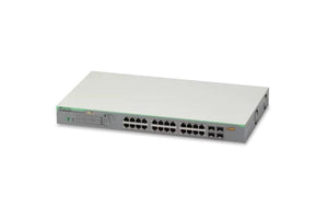 Allied Telesis 24 port PoE+ Gigabit Ethernet Ports with 4 port Gigabit SFP Switch (AT-GS950/28PS V2-30) - SourceIT