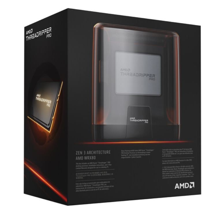 Amd Threadripper Core AMD Ryzen Threadripper PRO 5995WX 2.7 GHz 64-Core sWRX8 Processor (AMD ...
