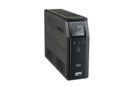APC Back-UPS Pro, 1200VA/720W, Tower, 230V (BR1200SI) - SourceIT