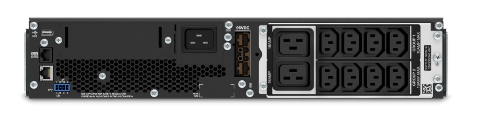 APC Smart-UPS On-Line, 3kVA, Rackmount 2U, 230V, 8x C13+2x C19 IEC ...