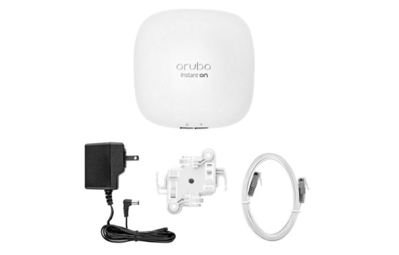 Aruba Instant On AP22 Wi-Fi 6 Access Point with Adapter (R6M51A) - SourceIT Singapore