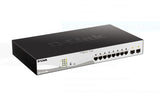 DLINK 10-Port Gigabit Smart Managed 130W PoE Switch (DGS-1210-10MP) - SourceIT