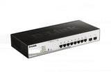 DLINK 10-Port Gigabit Smart Managed 78W PoE Switch (DGS-1210-10P) - SourceIT