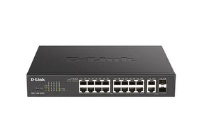 DLINK 18-Port Gigabit 130W PoE Smart Managed Switch (DGS-1100-18PV2) - SourceIT