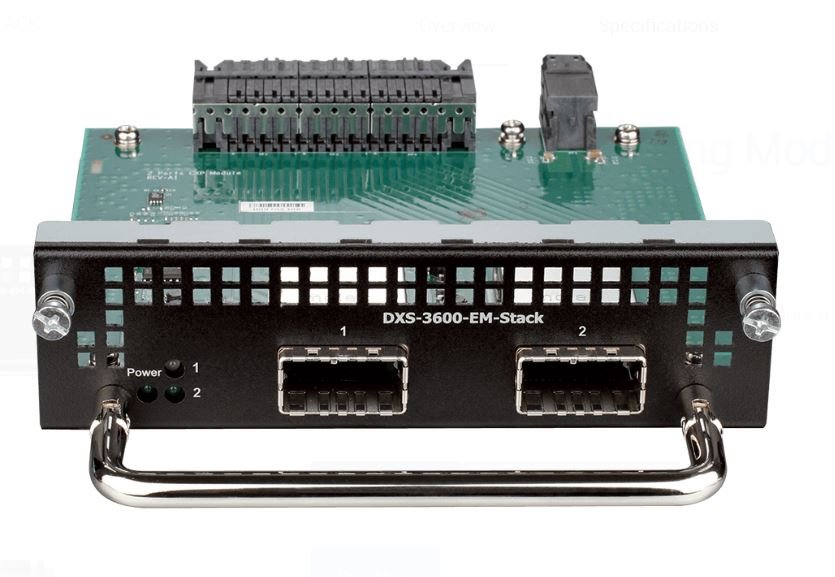 D-Link 2-Port 120G Stacking Module for DXS-3600-32S – SourceIT