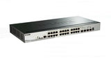 DLINK 24-Port Gigabit Stackable 370W PoE Smart Managed Switch with 10G Uplinks (DGS-1510-28XMP) - SourceIT