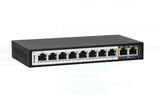 DLINK 250M 8-Port 10/100 96W PoE Switch + 2 Uplink Gigabit Ports (DES-F1010P-E) - SourceIT