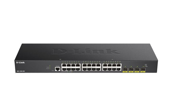 DLINK 28-Port 10-Gigabit Smart Managed Switch (DGS-1250-28X) - SourceIT