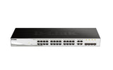 DLINK 28-Port Gigabit Smart Managed Switch (DGS-1210-28) - SourceIT