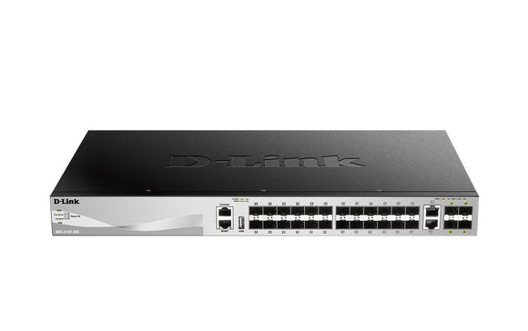 DLINK 30-Port Lite Layer 3 Stackable Managed Switch (DGS-3130-30S) - SourceIT
