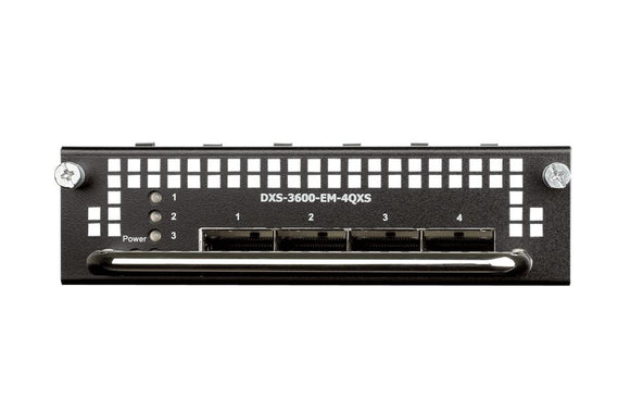 DLINK 4-Port 40G QSFP+ Expansion Module (DXS-3600-EM-4QXS) - SourceIT