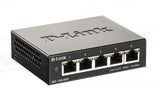 DLINK 5-Port Gigabit Smart Managed Switch (DGS-1100-05V2) - SourceIT