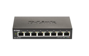 DLINK 8-Port Gigabit 64W PoE Smart Managed Switch (DGS-1100-08PV2) - SourceIT