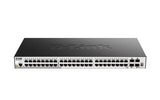 DLINK Gigabit Stackable Smart Managed Switch with 10G Uplinks (DGS-1510-52X) - SourceIT