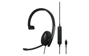 EPOS Sennheiser Adapt 130T USB-C II Mono Headset MS Teams USB-C (1000903) - SourceIT