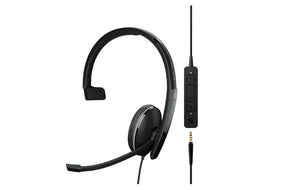 EPOS Sennheiser Adapt 135 II Mono Headset 3.5mm (1000907) - SourceIT