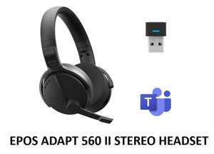 The Best EPOS Sennheiser Adapt 560/561 II Stereo Wireless Headset at SourceIT