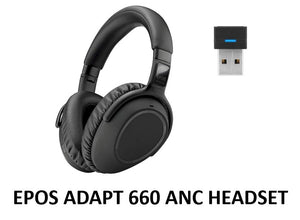 High-quality EPOS Sennheiser Adapt 600 Wireless ANC Headset with BTD 800 - SourceIT Singapore