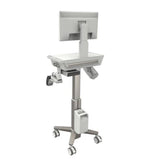 Ergotron CareFit™ Slim 2.0 LCD Cart 1 Drawer (1x1) Light-Duty Medical Cart (C50-3510-0) - SourceIT