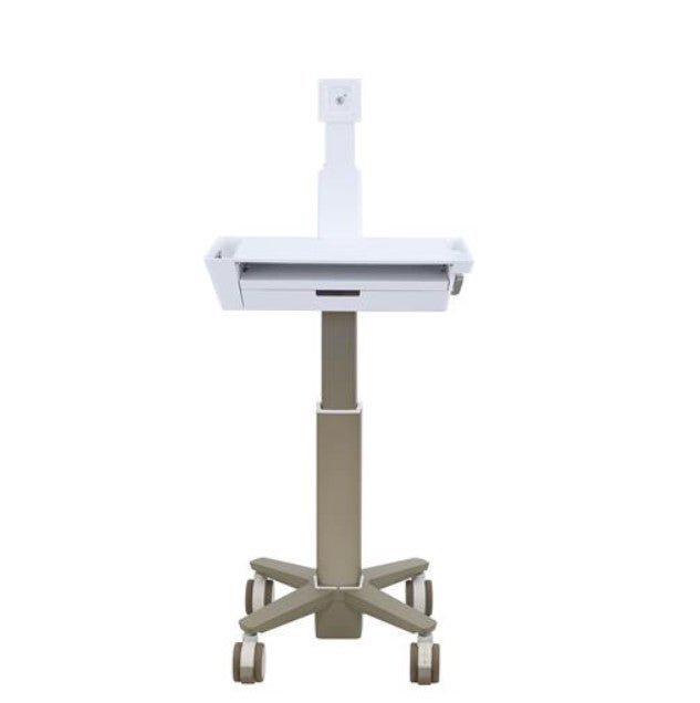 Chariot Mobile Pour Ordinateur Portable ERGOTRON CareFit Slim - Aluminium Léger, Adapté Aux écrans Jusqu'à 15,6 Pouces