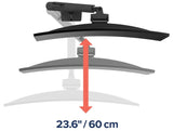Ergotron HX Desk Monitor Arm for Displays up to 19kg Matte Black (45-475-224) - SourceIT