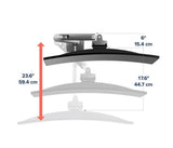 Ergotron HX Desk Monitor Arm for Displays up to 19kg Polished Aluminum (45-475-026) - SourceIT