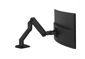 Ergotron HX Desk Monitor Arm (Matte Black/Polished Aluminium/White) - SourceIT Singapore