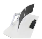 Ergotron HX Dual Monitor Desk Arm White (45-476-216) - SourceIT