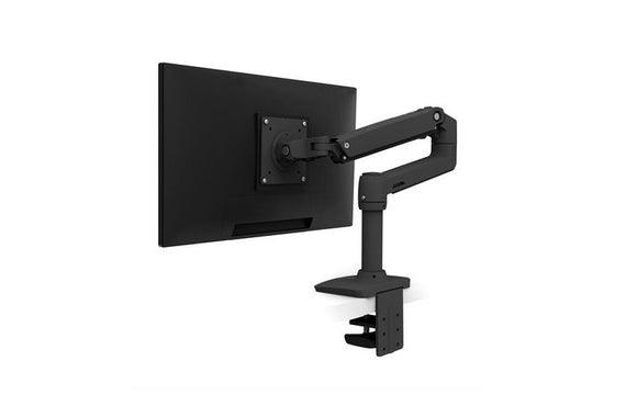 Ergotron LX Desk Monitor Arm (Matte Black/Polished Aluminium/White) - SourceIT Singapore