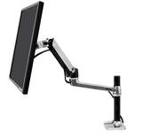 Ergotron LX Desk Mount LCD Arm, Tall Pole (Polished Aluminium) - SourceIT