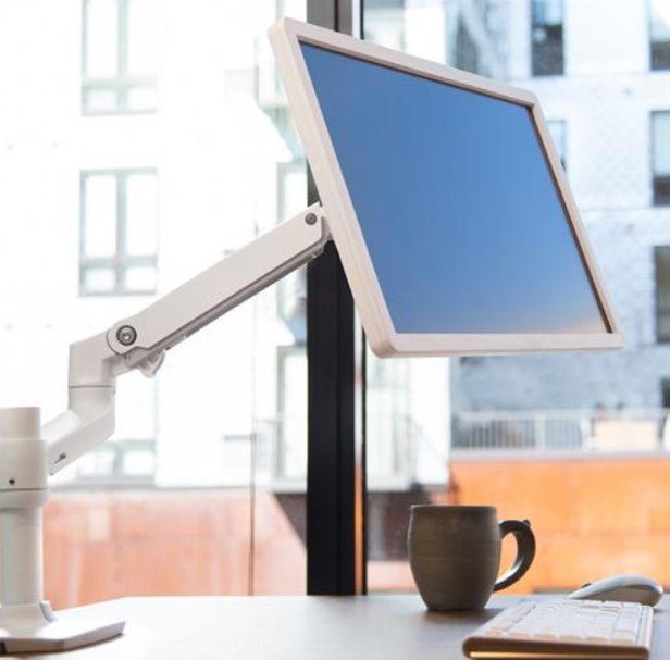 Ergotron LX Desk Mount Monitor Arm White (45-490-216) – SourceIT