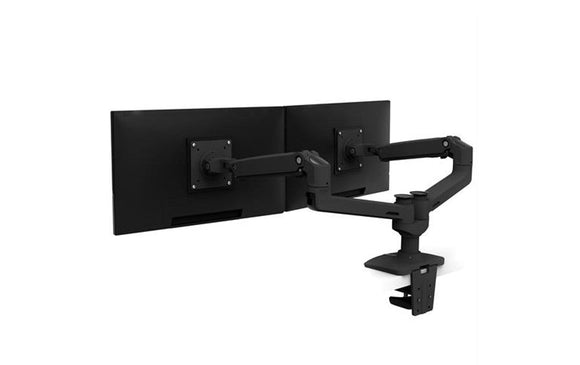Ergotron LX Dual Desk Mount Side-by-Side Arm Matte Black (45-245-224) - SourceIT